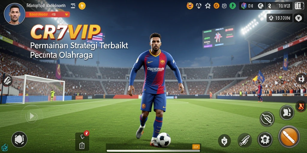 Tampilan gameplay menarik dari CR7VIP dengan strategi yang mendebarkan.