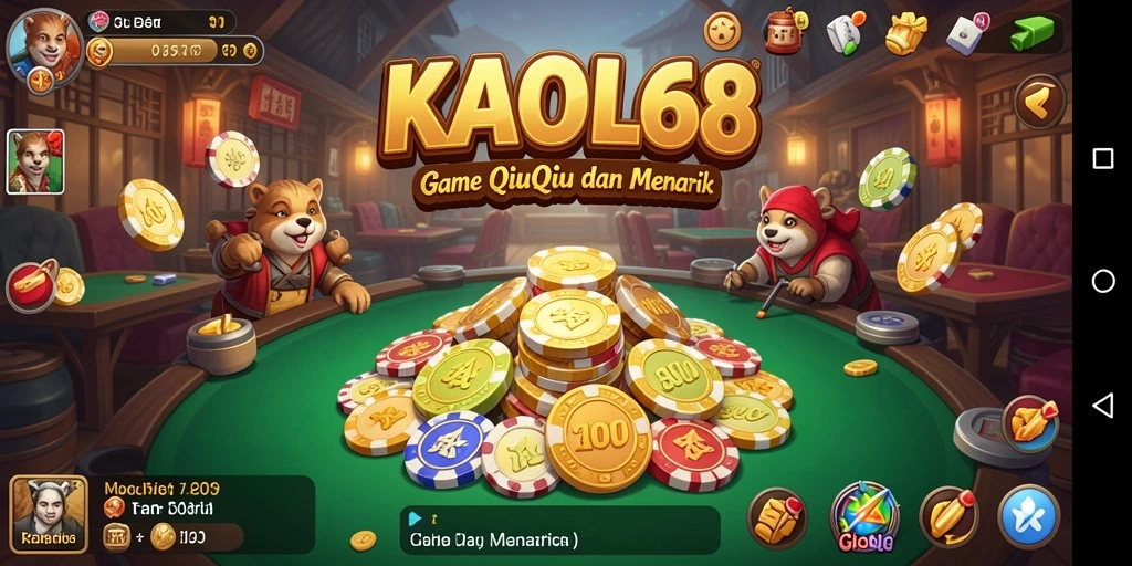 Tampilan gameplay KAOL68 yang menarik dan interaktif.