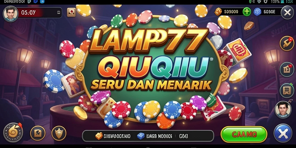 Tampilan gameplay menarik dari LAMPU777 yang penuh aksi QiuQiu.