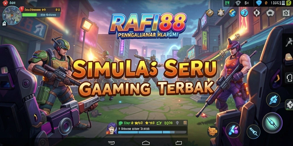 Tangkapan layar utama RAFI88 menampilkan gameplay simulasi yang menarik.