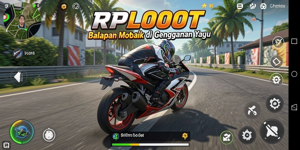 Tampilan gameplay RPLOOT yang intens dan mendebarkan.