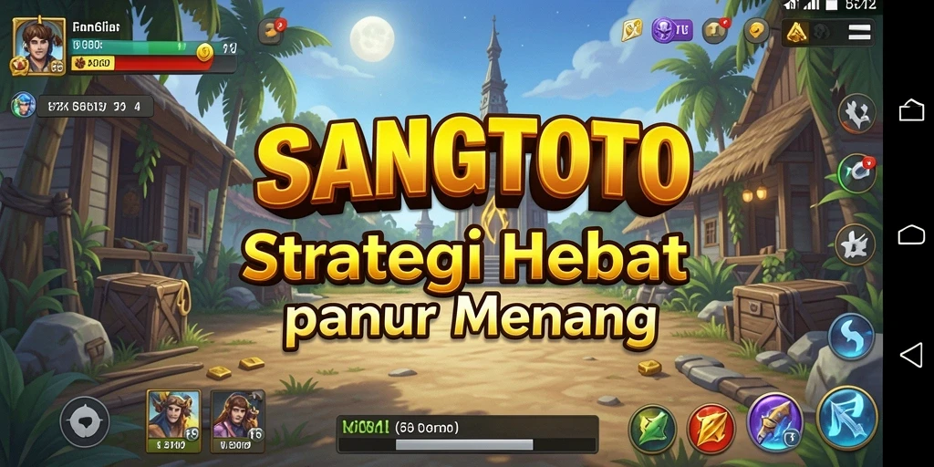 Tampilan gameplay SANGTOTO dengan strategi mendebarkan.