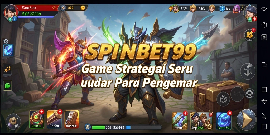 Tampilan gameplay <strong>SPINBET99</strong> yang strategis dan menyenangkan.