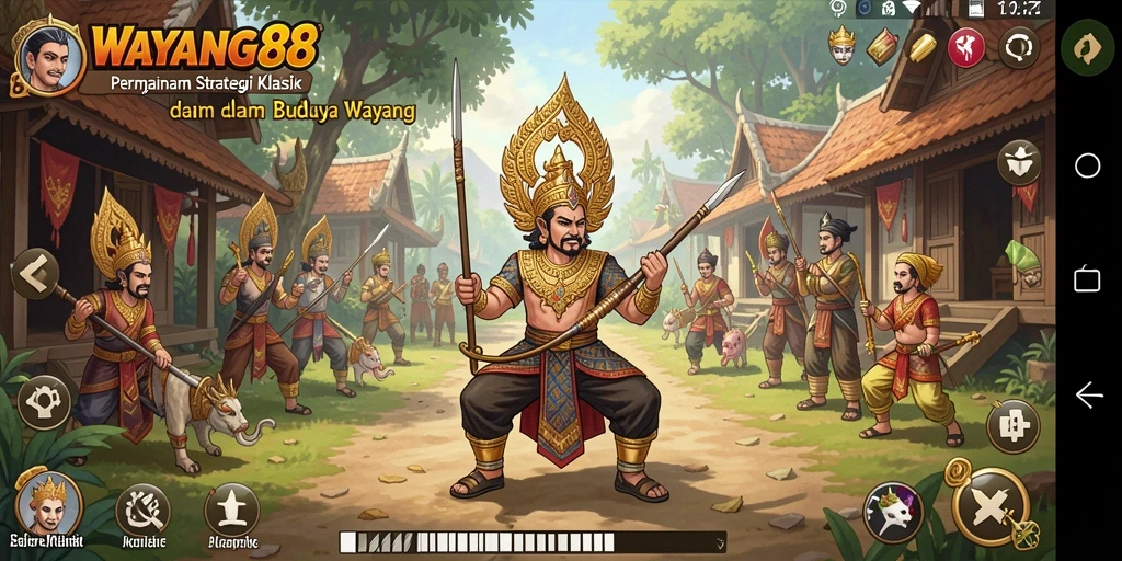 Tampilan menarik dari permainan WAYANG88 dengan strategi mendalam.