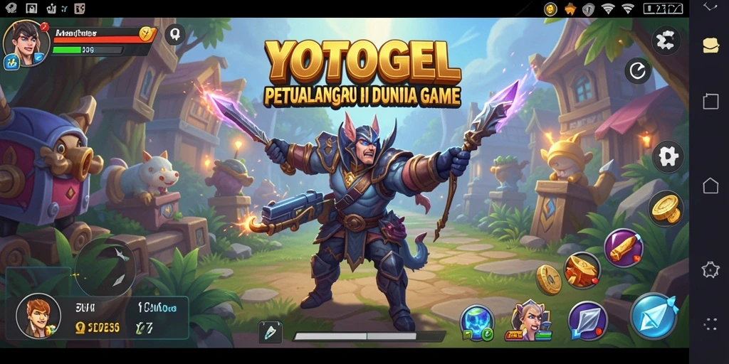 Tampilan gameplay YOTOGEL yang mendebarkan dan penuh petualangan.